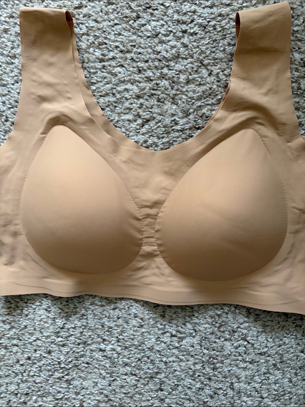 Seamless Nude Wireless T-Shirt Bra - Smooth Support